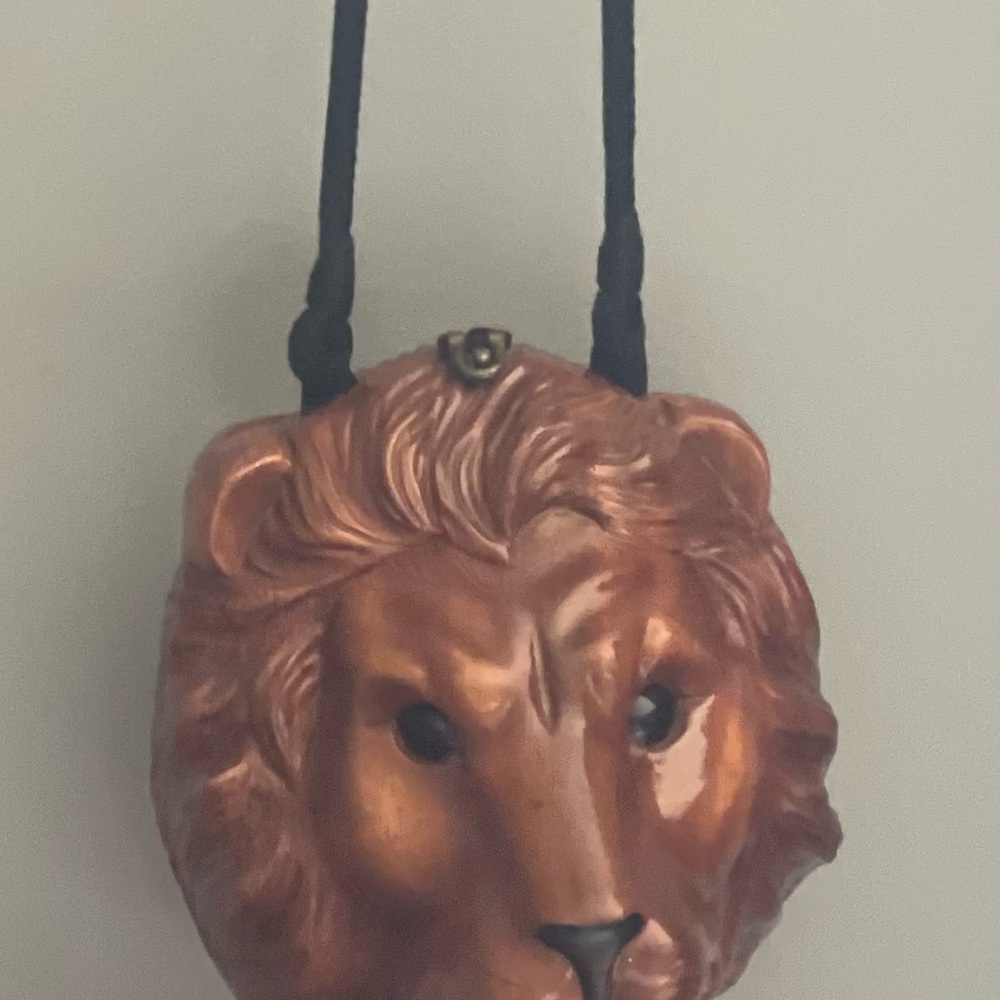 Timmy Woods Copper Lion Shoulder Bag